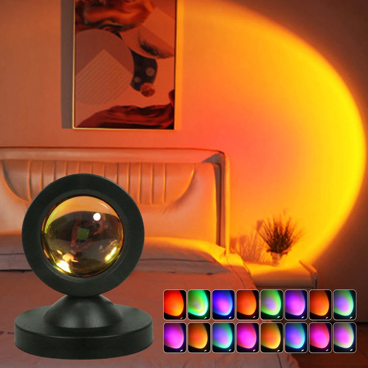 Flybol Aura Lamp™ – Lámpara ambiental RGB para tu habitación